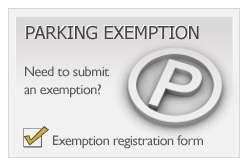 Exemption registration form